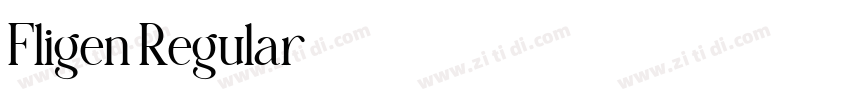 Fligen Regular字体转换 Fligen Regular字体转换
